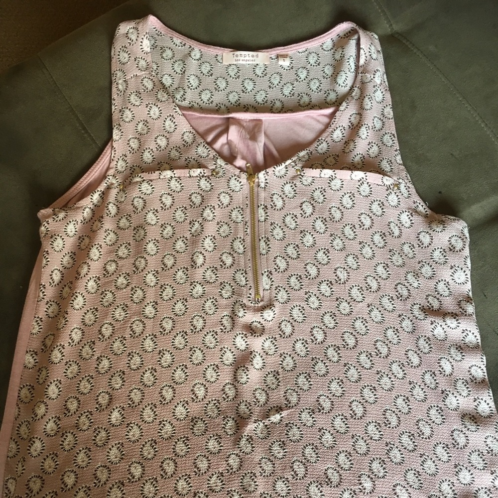Tempted sleeveless  top